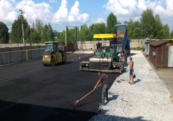 Устройство автодорог в Лукино и Домодедовском районе